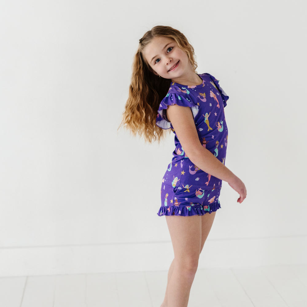 
                      
                        Mermaid in the U.S.A. Short Ruffle Pajamas Toddler/Kids
                      
                    