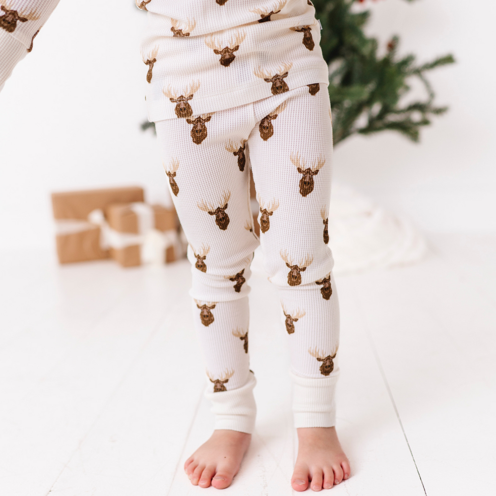 
                      
                        Waffle knit moose pajamas by Kiki and Lulu
                      
                    