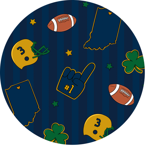 Game Day in South Bend Kids Pajamas- PREORDER