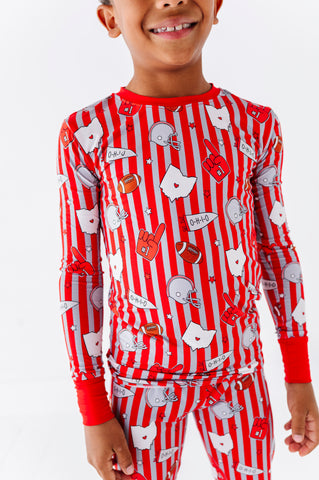 Game Day in Ohio Kids Pajamas