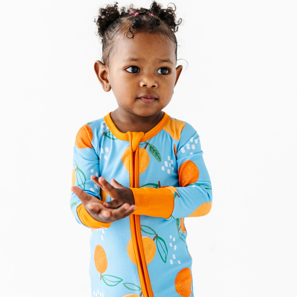 
                      
                        Be My Clementine Convertible Footies
                      
                    