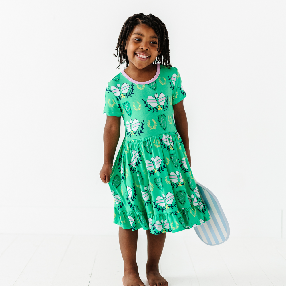 In a Pickle(ball) Toddler/Girls Dress