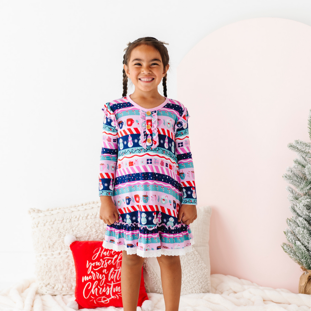 
                      
                        Pink Fair Isle Nightgown by Kiki and Lulu
                      
                    