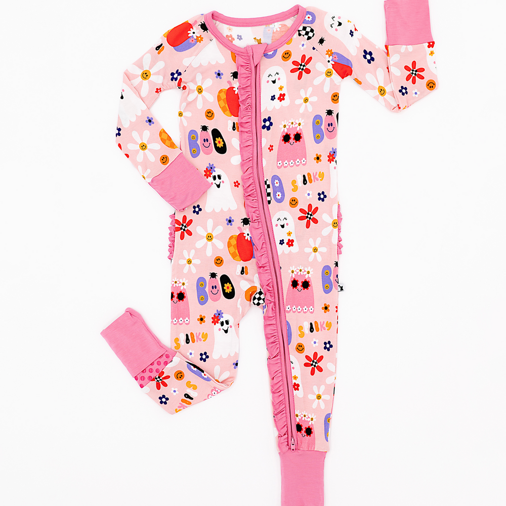 
                      
                        Pink-A-Boo Convertible Footies with Ruffle
                      
                    