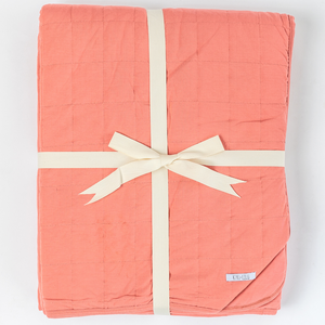Adult Quilted Blanket - Dusty Rose