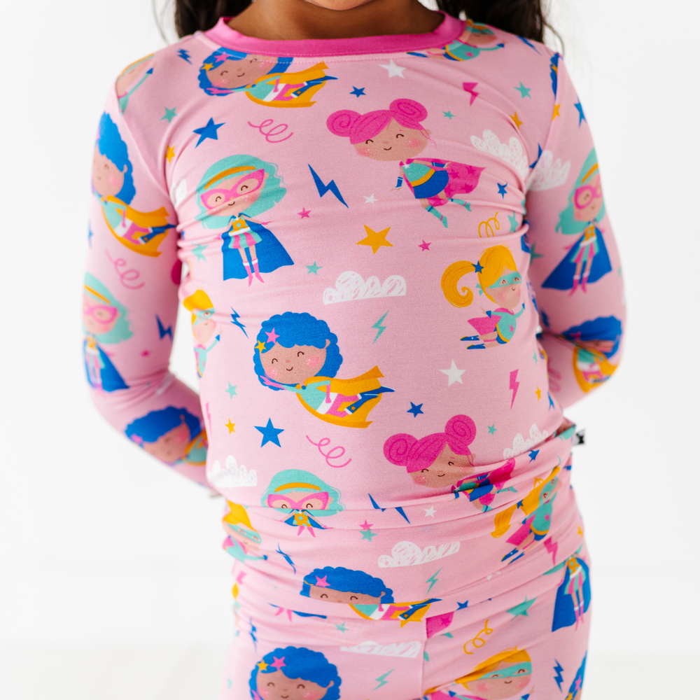 Superhero Pajamas for kids by Kiki and Lulu