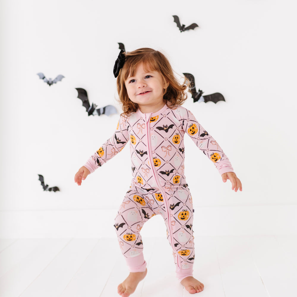 
                      
                        Pink Girls Halloween Pajamas 
                      
                    