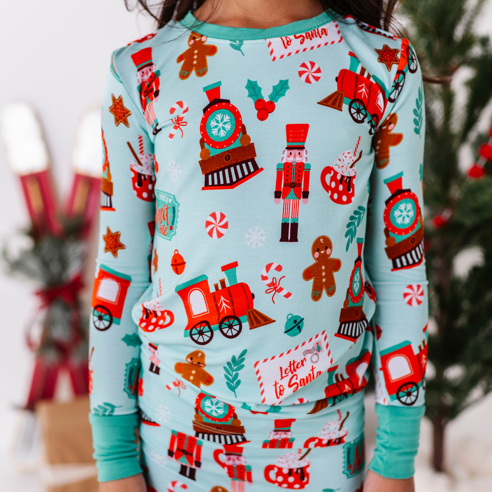 
                      
                        Christmas Train Pajamas by Kiki and Lulu
                      
                    