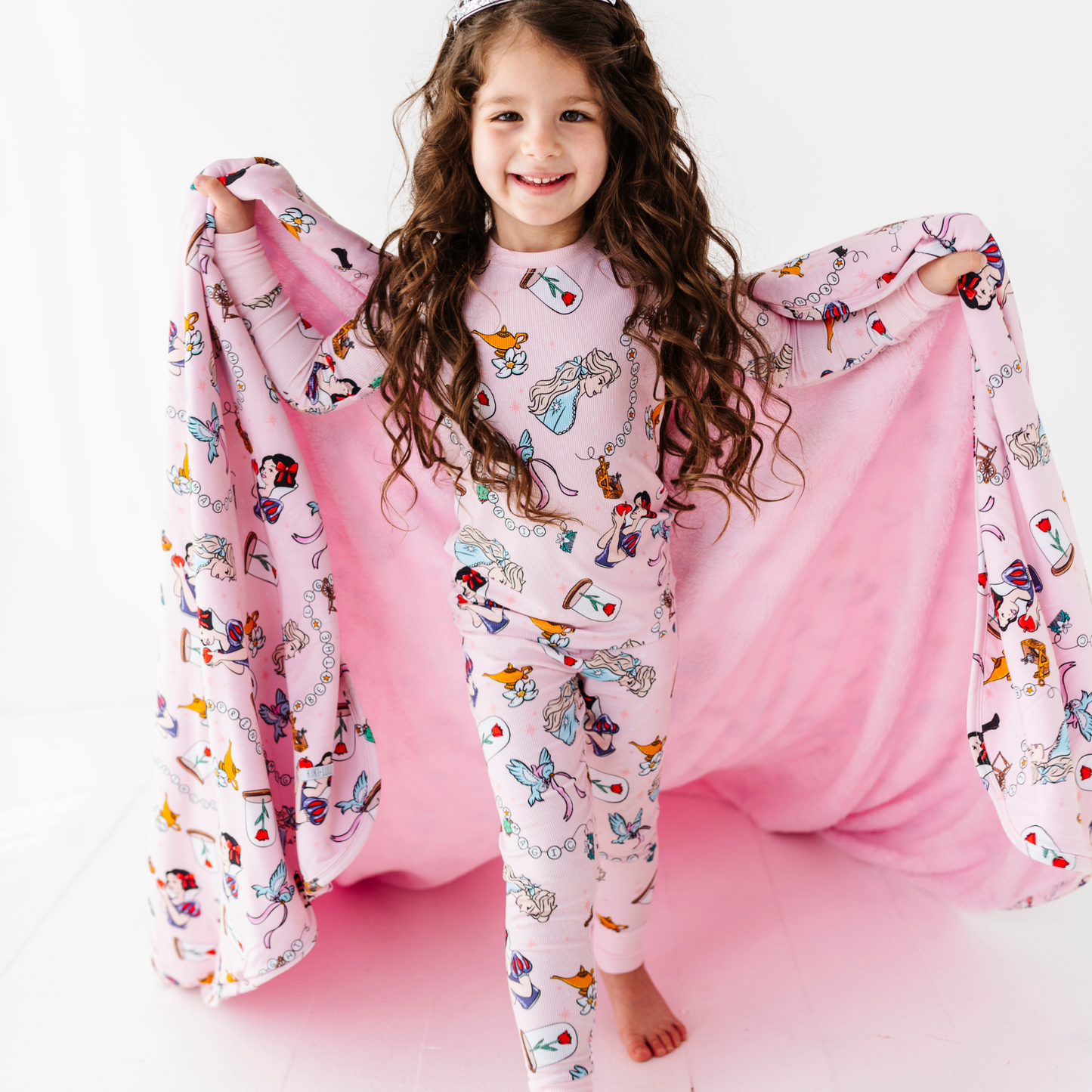 Pretty in Pinky Oversized Fuzzy Blanket