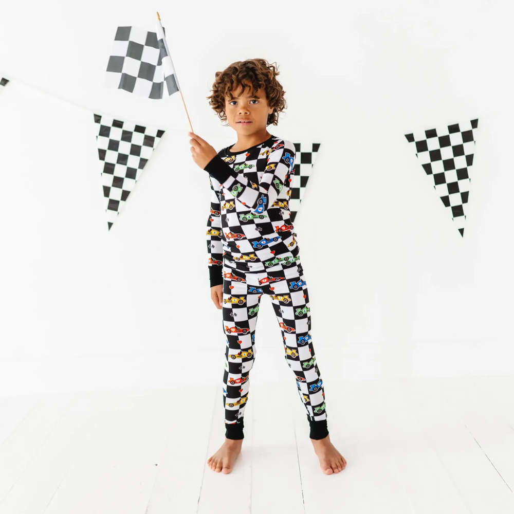 
                      
                        Checker Valentine Pajamas By Kiki and Lulu
                      
                    