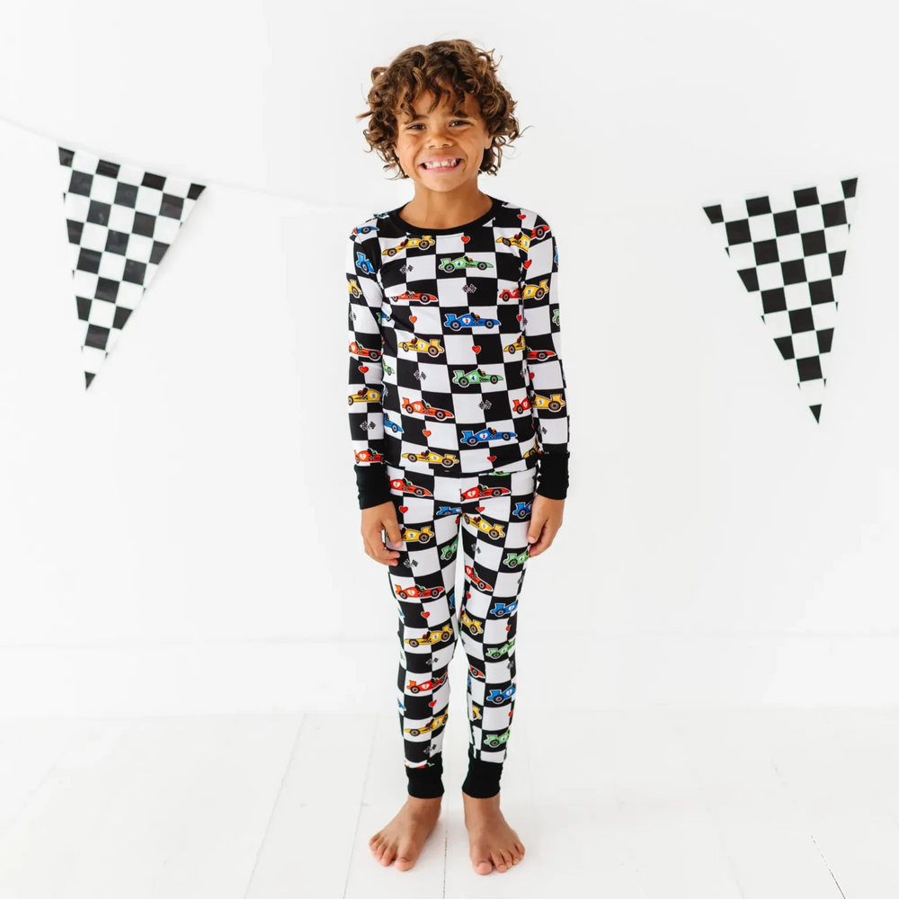 
                      
                        Checker Valentine Pajamas By Kiki and Lulu
                      
                    