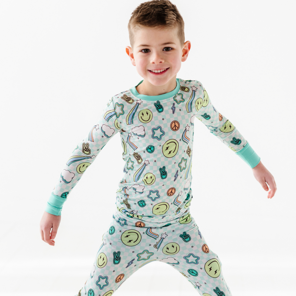 
                      
                        Peace, Love, and Good Dreams Toddler/Big Kid Pajamas
                      
                    