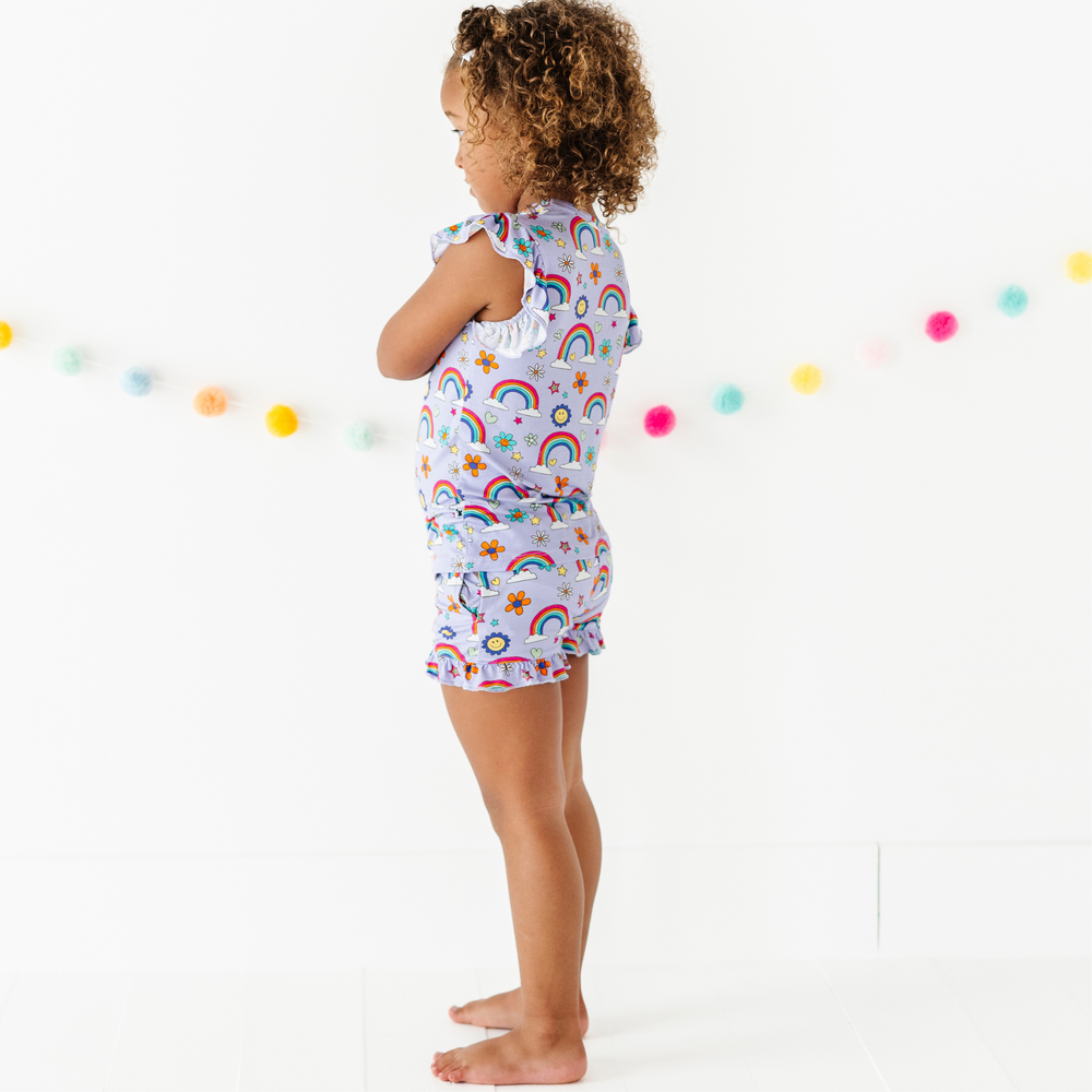 
                      
                        It's All Flowers and Rainbows Ruffle Short Set Toddler/Kids
                      
                    