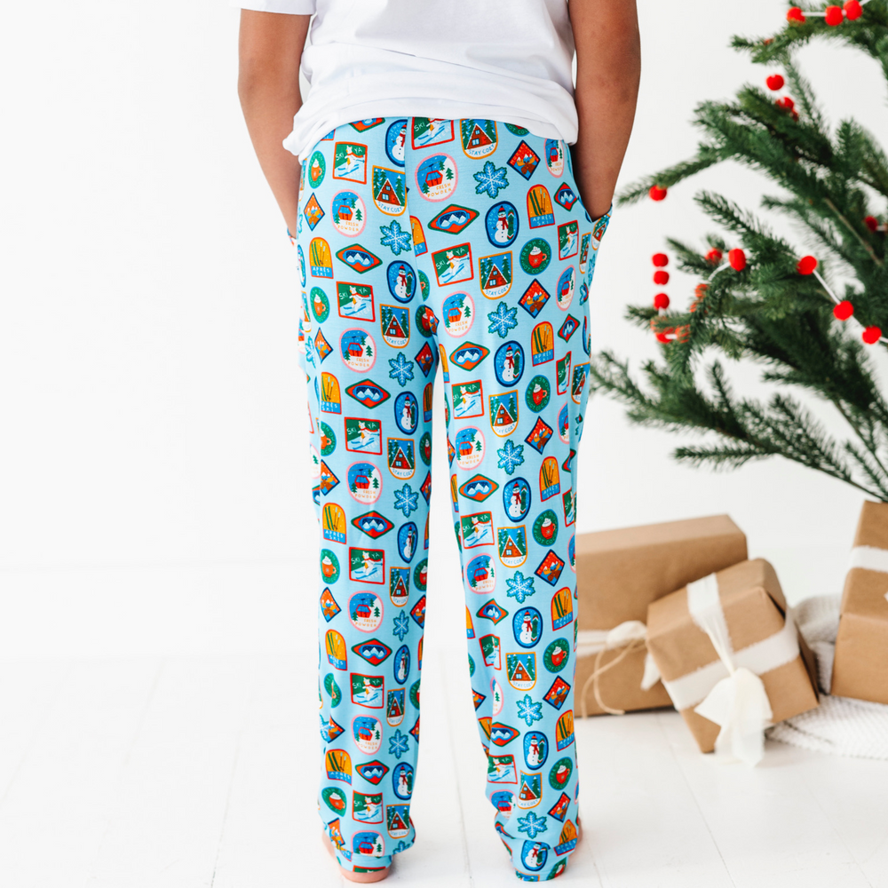 
                      
                        boy wearing ski pajama pants by Kiki and Lulu
                      
                    