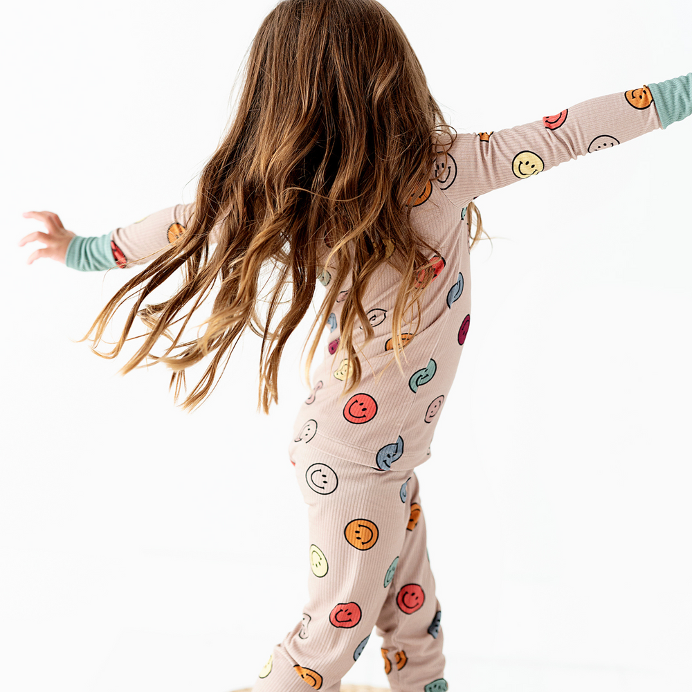 
                      
                        Smiley and I Know It Toddler/ Big Kid Ribbed Pajamas
                      
                    