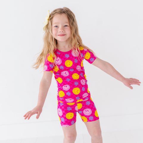 Electric Smiles Kids Pajamas