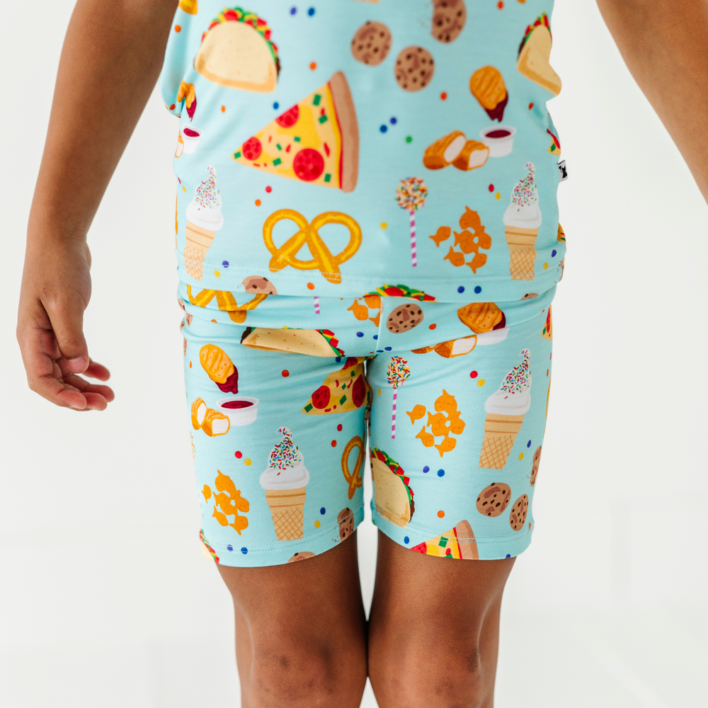 
                      
                        I Can't Go To Bed Yet, I'm Hungry Toddler/Big Kid Pajamas- Short Sleeve and Shorts
                      
                    