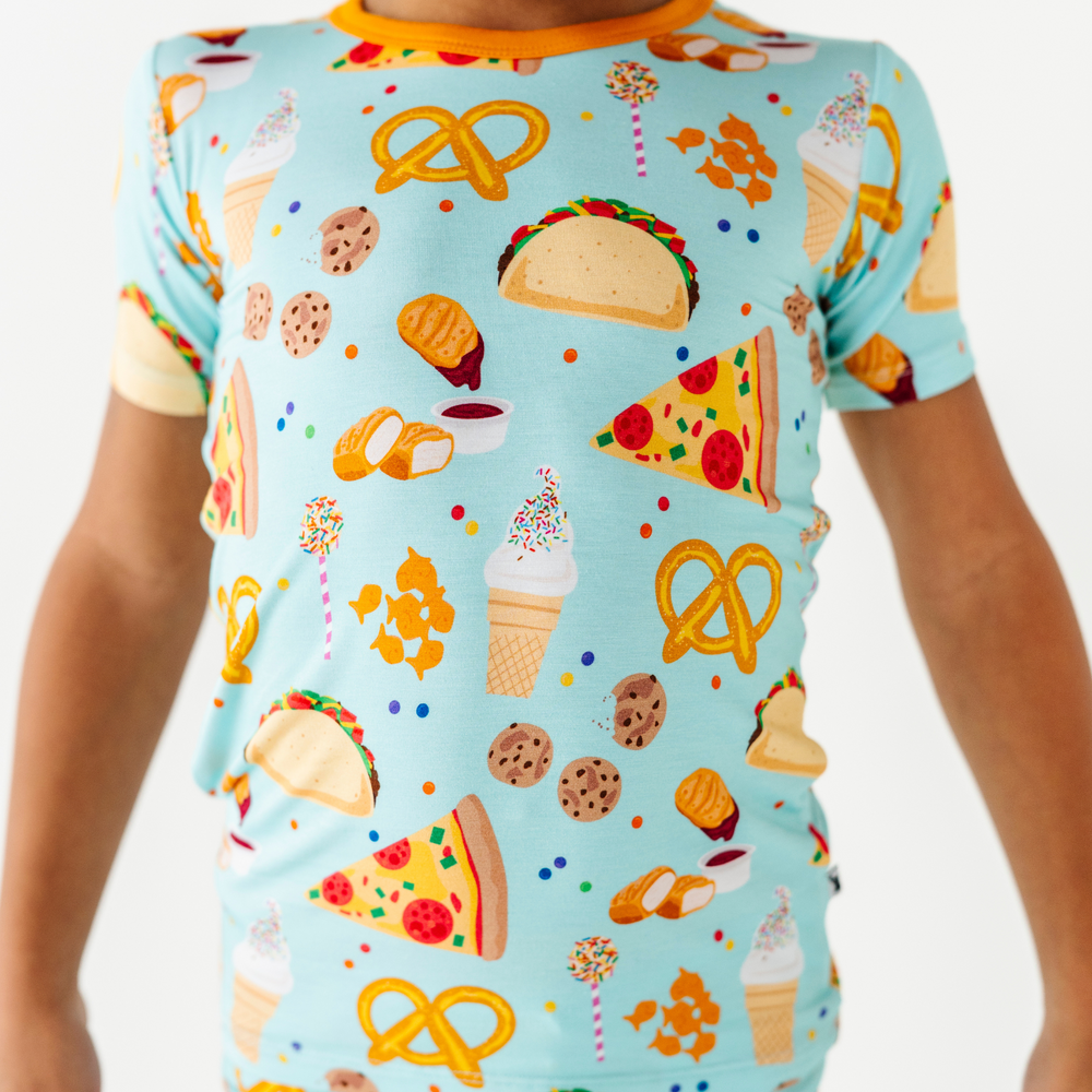 
                      
                        I Can't Go To Bed Yet, I'm Hungry Toddler/Big Kid Pajamas- Short Sleeve and Shorts
                      
                    