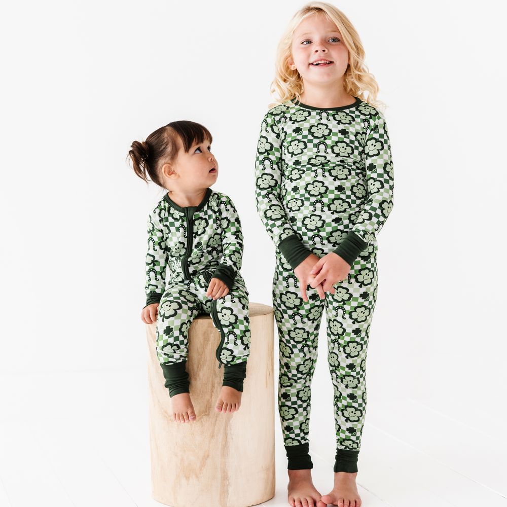 
                      
                        We Love to Paddy Toddler/Kids Pajamas - Long Sleeve and Pants
                      
                    