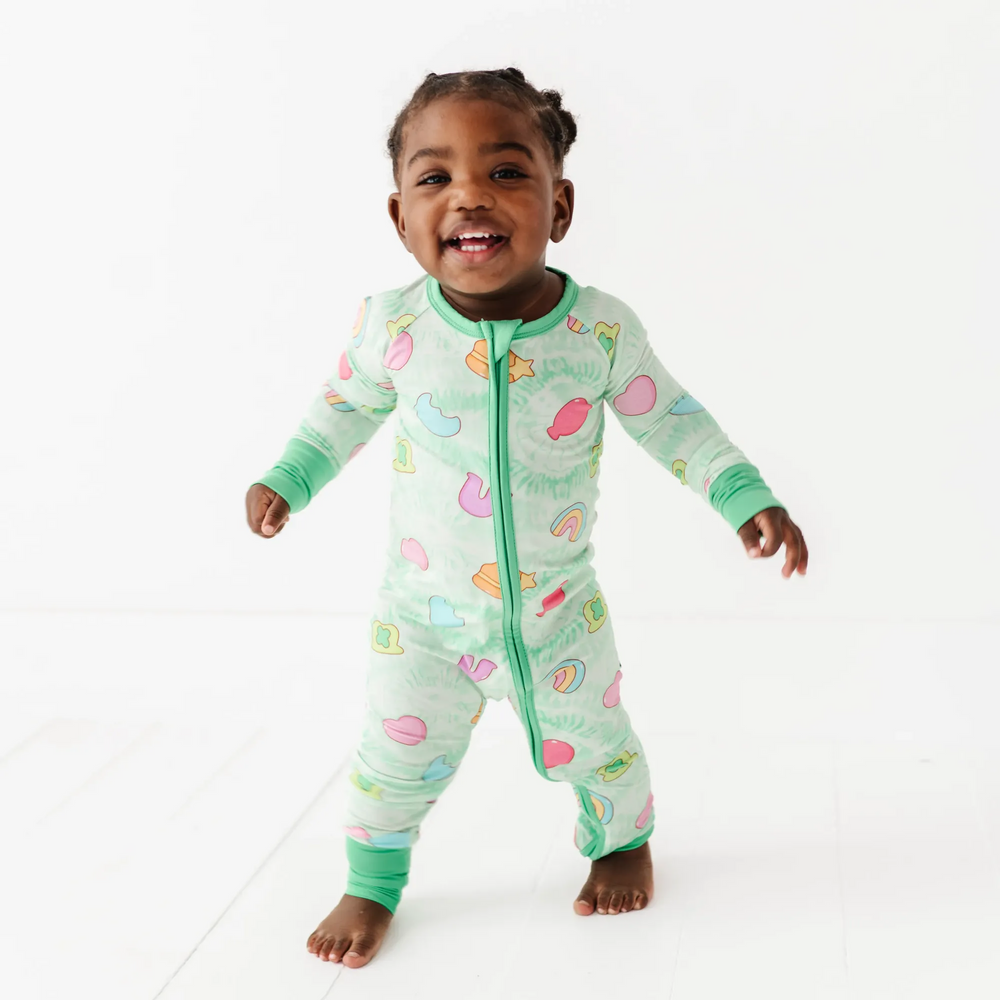 St. Patricks Lucky Charms Footies By Kiki and Lulu