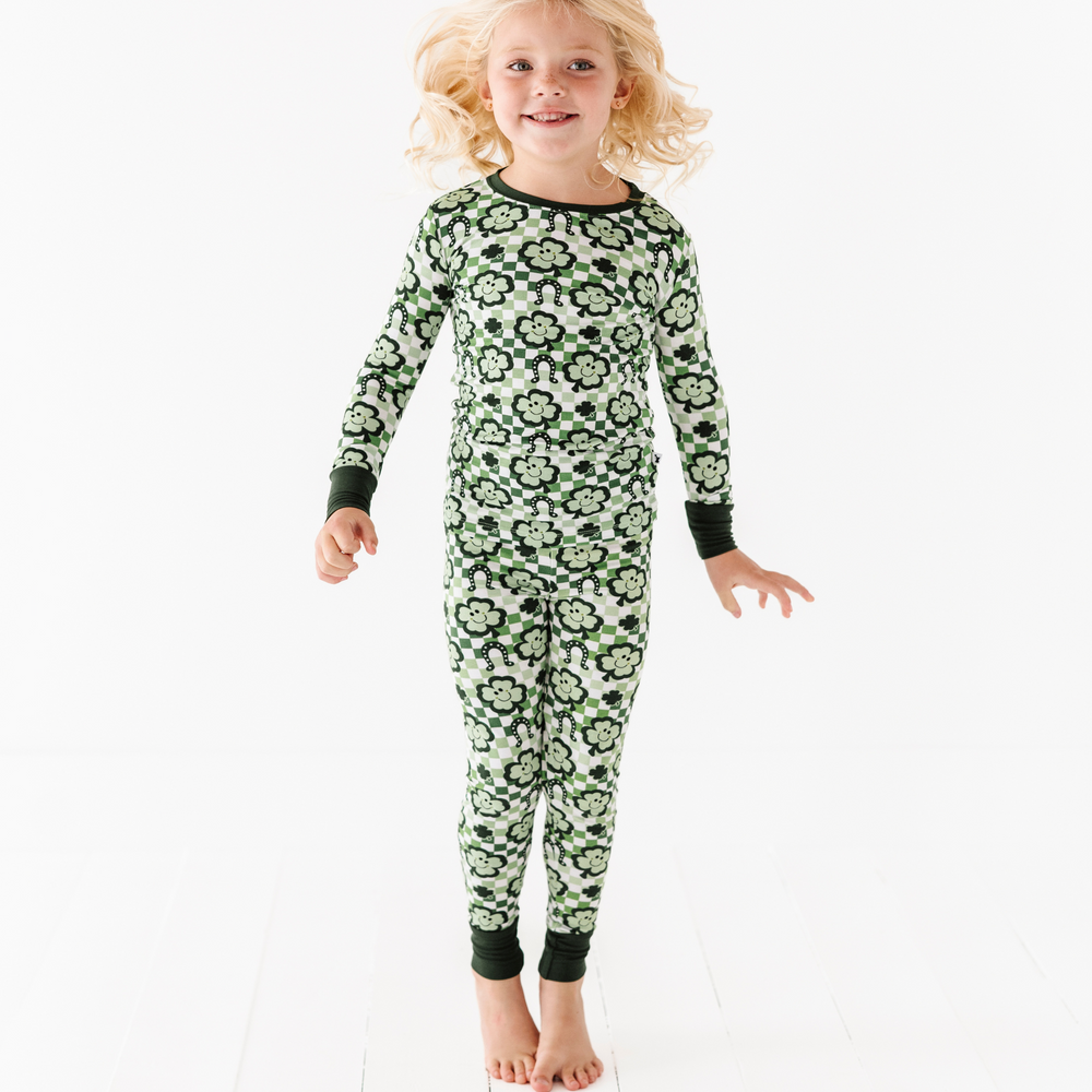 
                
                    Load image into Gallery viewer, We Love to Paddy Toddler/Kids Pajamas - Long Sleeve and Pants
                
            