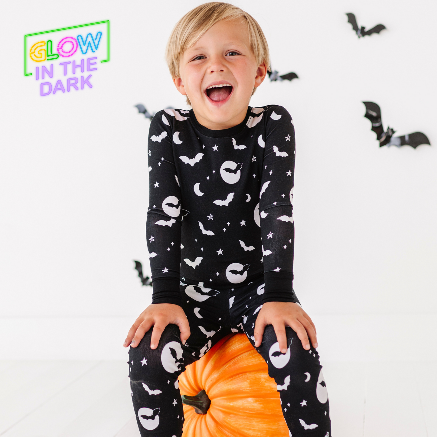 Glow Halloween Kids Pajamas