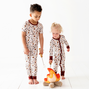 Kid in Kiki + Lulu Smore Pajamas 