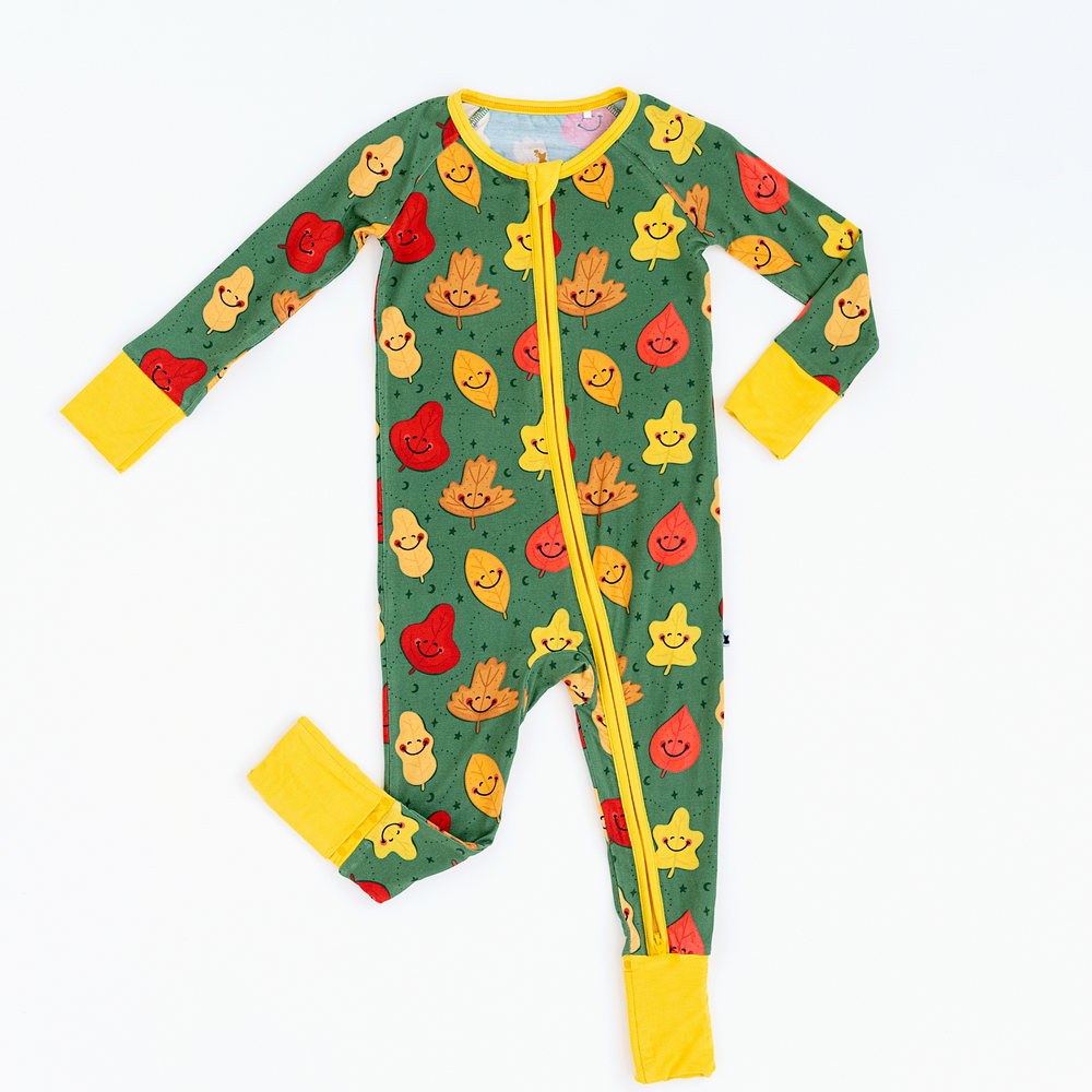 
                
                    Load image into Gallery viewer, baby in fall pajamas 
                
            