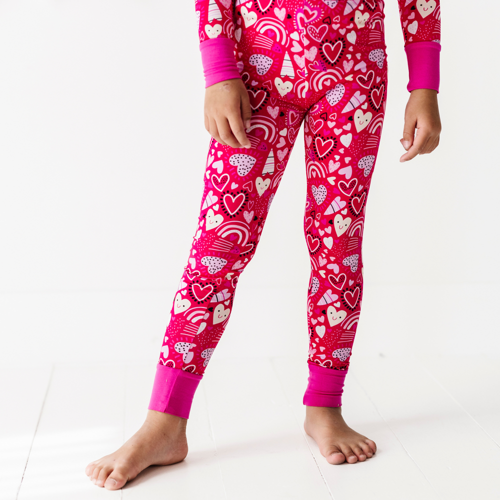 I Pink I Love You Toddler/Big Kid Pajamas
