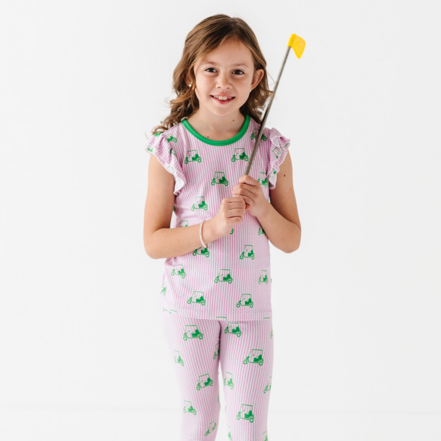 Who's Your Caddy Ruffle Pajamas Toddler/Kids