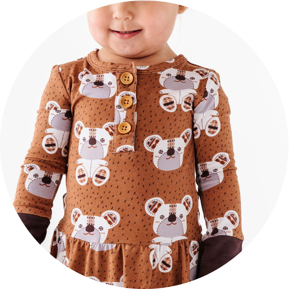 
                      
                        Beary Cute Twirl Dress
                      
                    