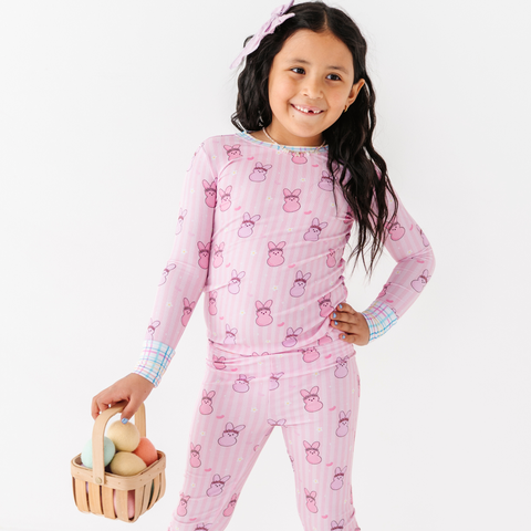 Pink Peeps Kids Pajamas