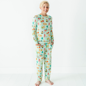 
                
                    Load image into Gallery viewer, We Go Together Like... Pajama Set - Bigger Kids
                
            