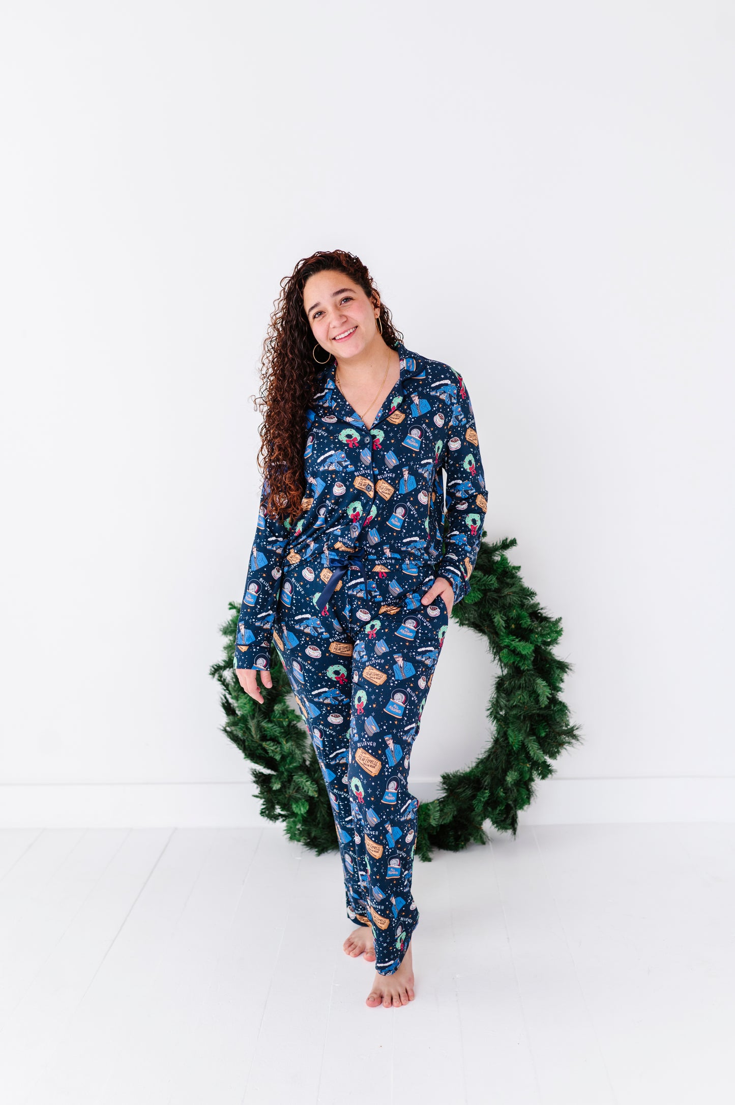 Women Train Express Pajamas by Kiki and Lulu