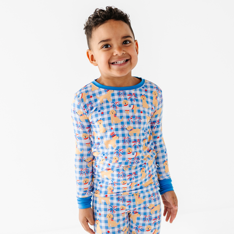 Yankee Doodle Doggies Kids Pajamas