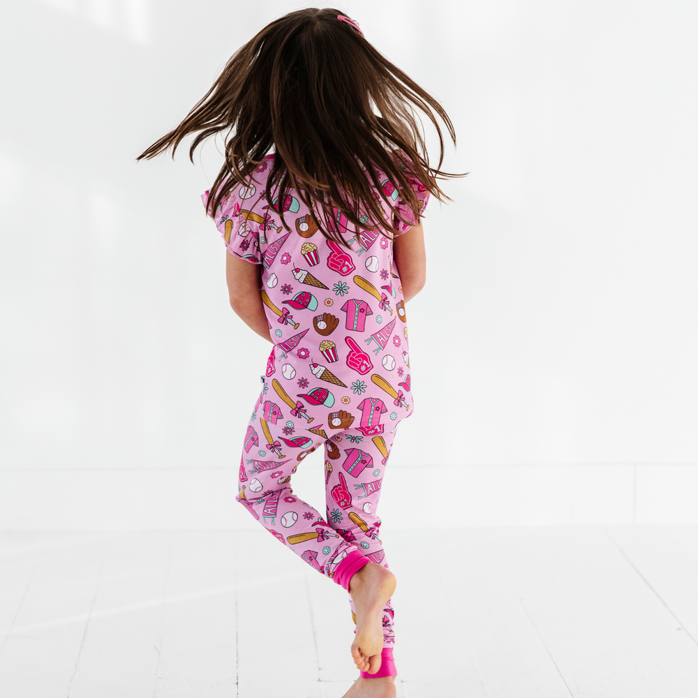 
                      
                        Pink Baseball Pink Ruffle Pajamas Toddler/Kids
                      
                    