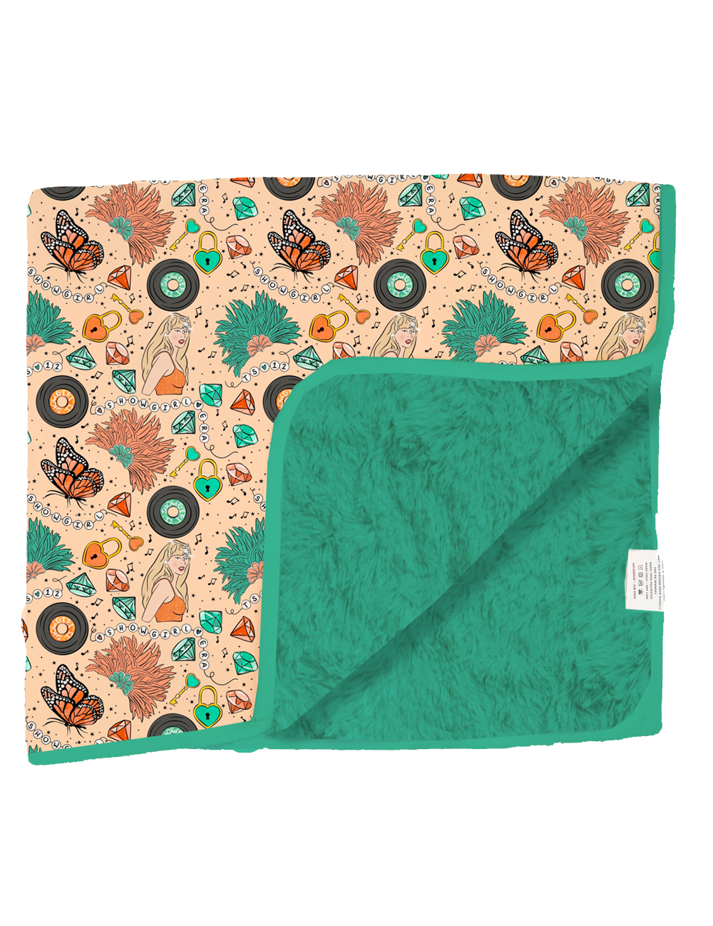 Life of a Showgirl Oversized Fuzzy Blanket- PREORDER