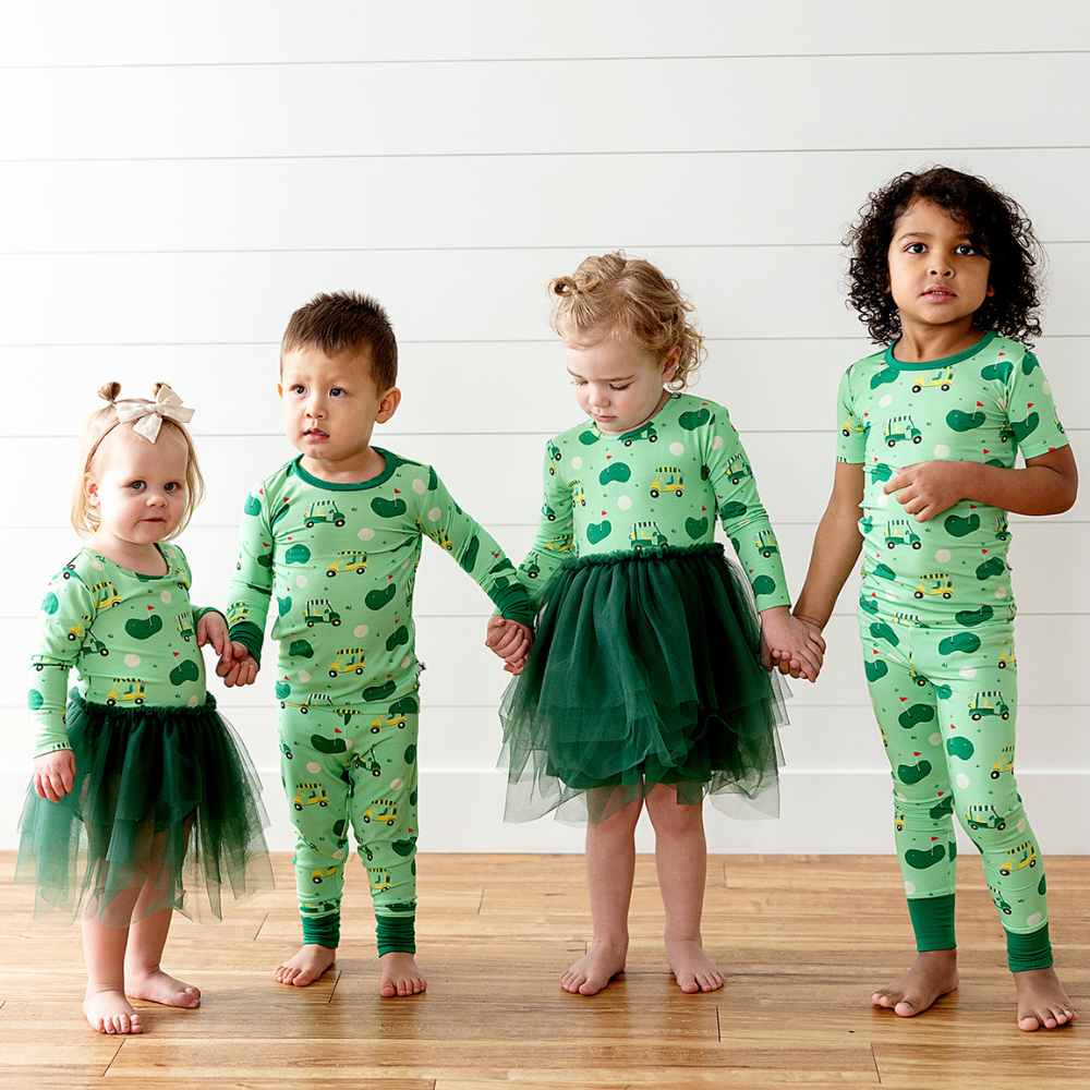 
                      
                        No ifs, ands, or Putts Toddler Dress With Tulle
                      
                    